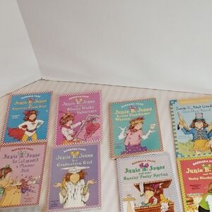 Vintage Junie B. Jones Book Set Of 8